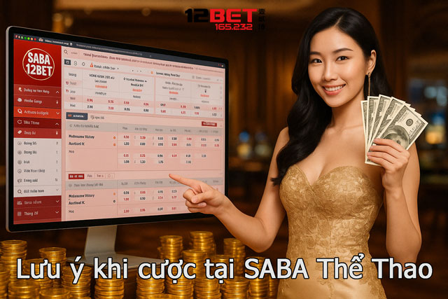 5 Phút Thành Thạo SABA Thể Thao 12BET Cùng Chuyên Gia 12BET 165.232 4 Lưu ý khi cược tại SABA Thể Thao 12BET